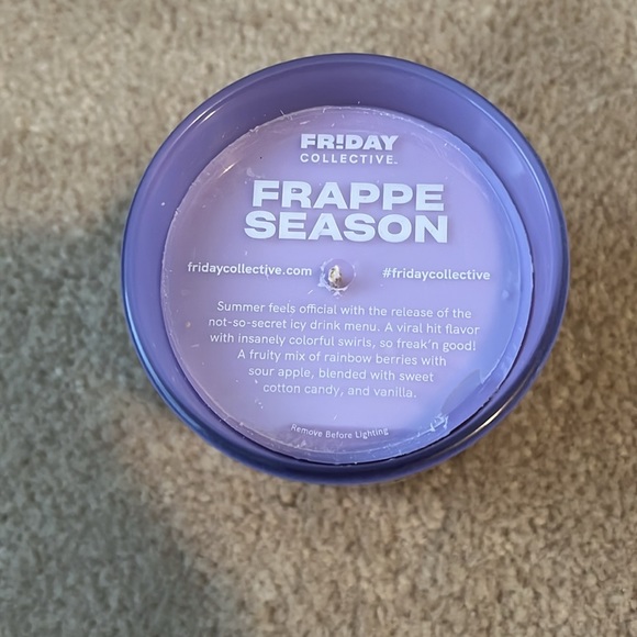 Yankee Candle Friday Collective Frappe Season Single Wick Scented Candle - Picture 2 of 6